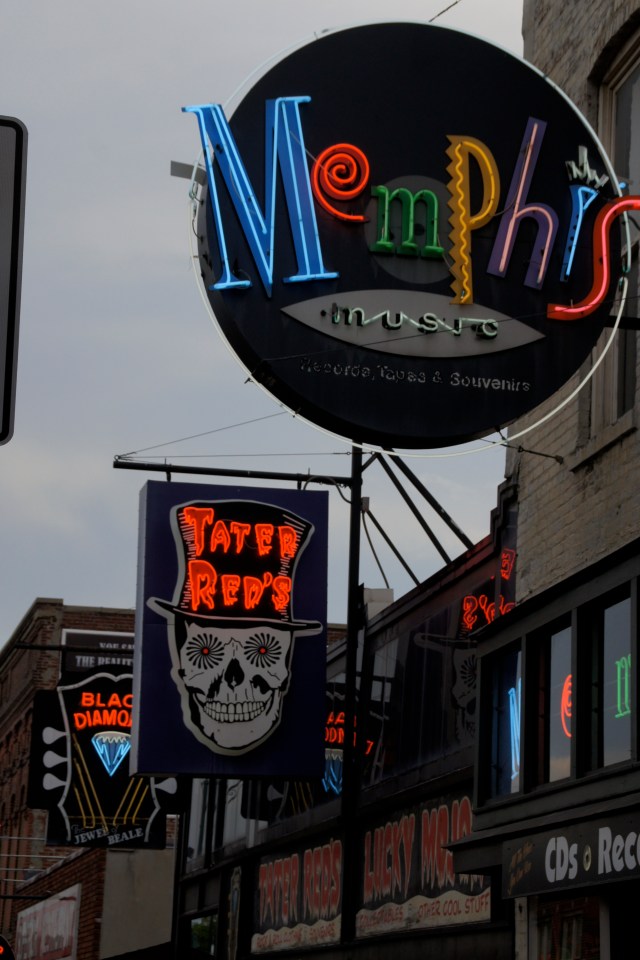Off The Beaten Page on Beale Street, Memphis