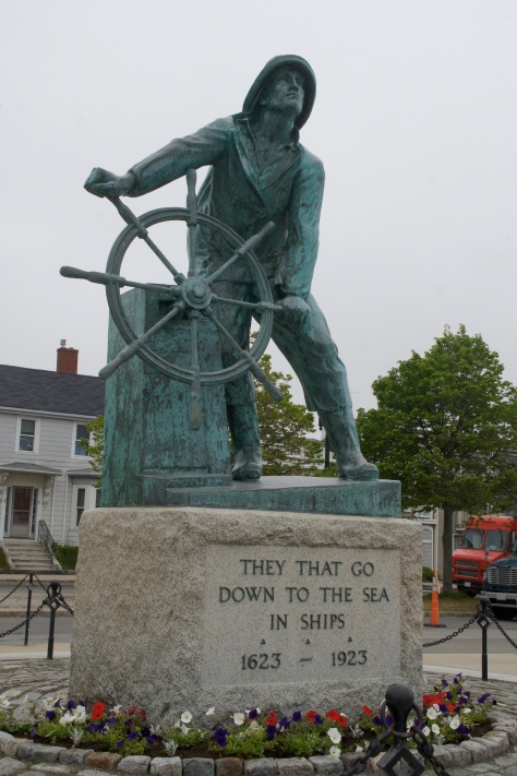 Man at the Wheel, Gloucester, Massachusetts