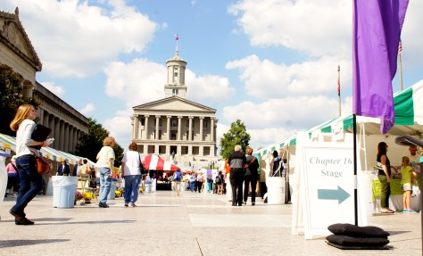 Southern Festival of Books on the Leglislative Plaza in Nashville, Tennessee