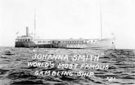 In Raymond Chandler's day, an infamous fleet of gambling ships anchored just far enough offshore to be beyond the jurisdiction of California state law.