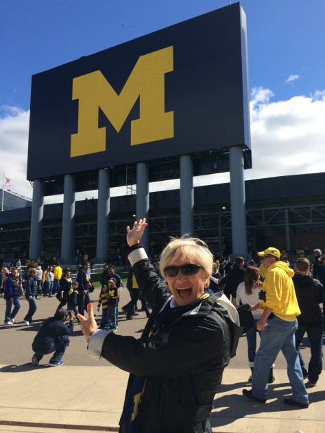 University of Michigan Stadium, "the Big House" in Ann Arbor