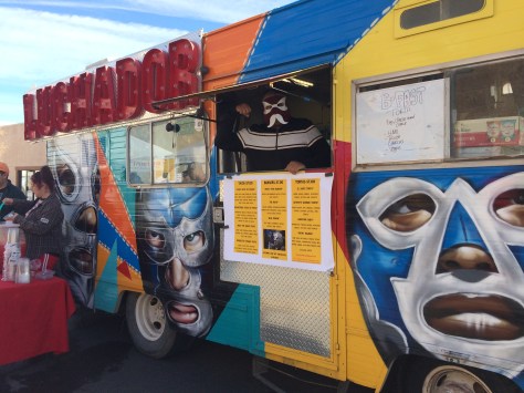 Luchador Food Truck at Las Cruces Farmers Market www.offthebeatenpagetravel.com