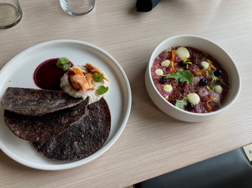 a view of food at owamni